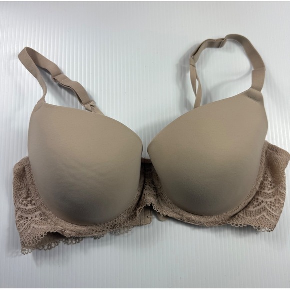 Auden Lightly Lined Lace Trim Underwire Bra Comfortable‎ Everyday 40C - Picture 1 of 4